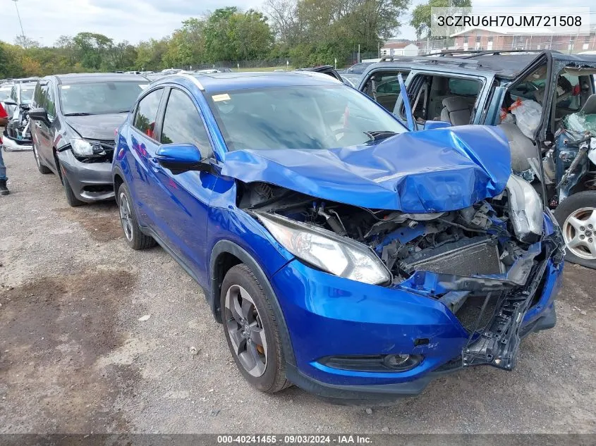 3CZRU6H70JM721508 2018 Honda Hr-V Ex-L