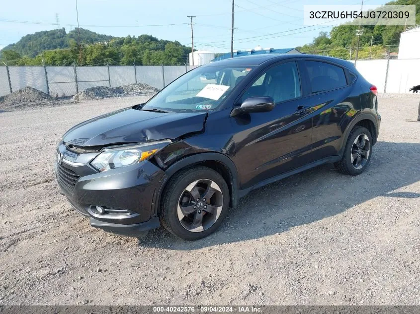 2018 Honda Hr-V Ex VIN: 3CZRU6H54JG720309 Lot: 40242576