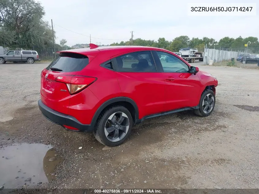 2018 Honda Hr-V Ex VIN: 3CZRU6H50JG714247 Lot: 40275836