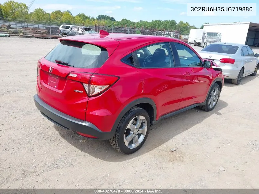 2018 Honda Hr-V Lx VIN: 3CZRU6H35JG719880 Lot: 40276470