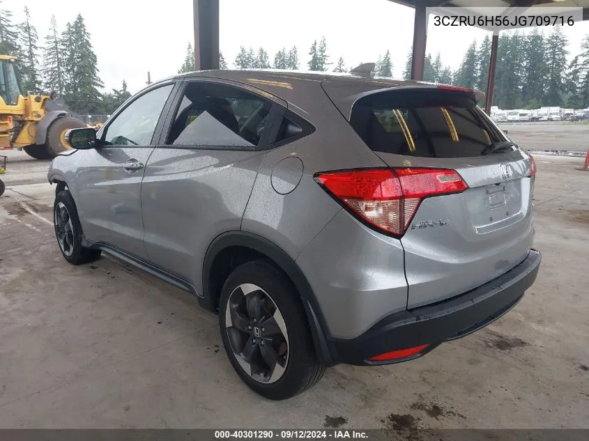 2018 Honda Hr-V Ex VIN: 3CZRU6H56JG709716 Lot: 40301290