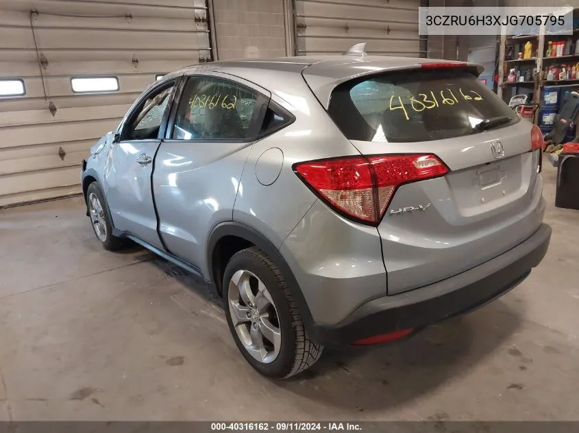 3CZRU6H3XJG705795 2018 Honda Hr-V Lx