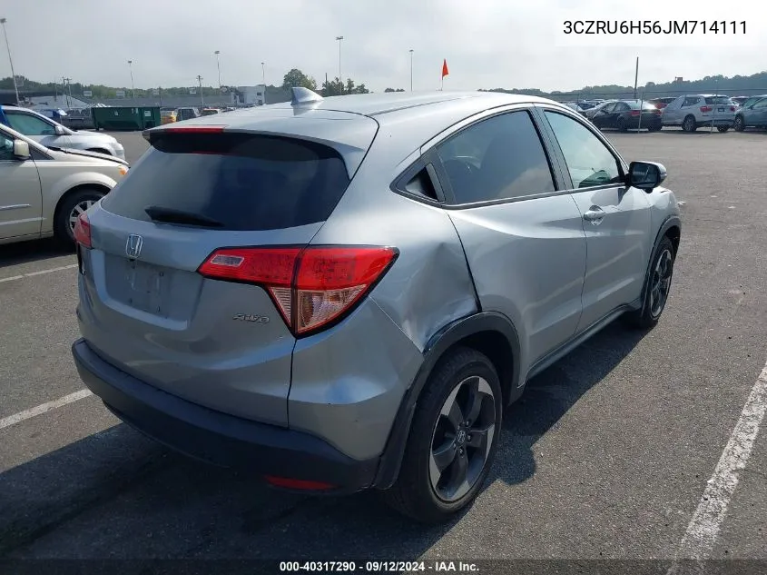 3CZRU6H56JM714111 2018 Honda Hr-V Ex