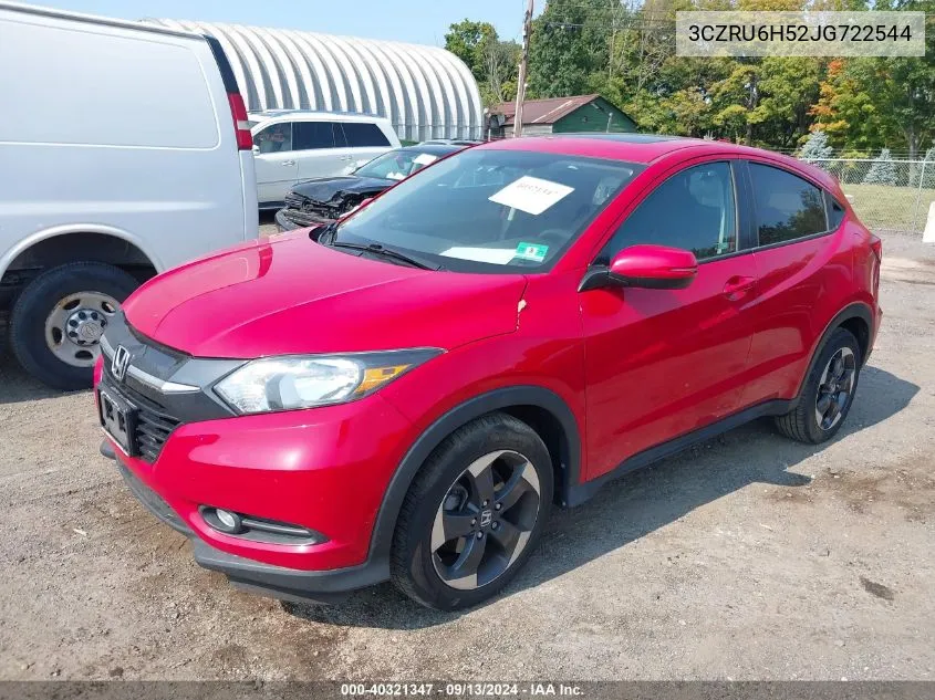 3CZRU6H52JG722544 2018 Honda Hr-V Ex