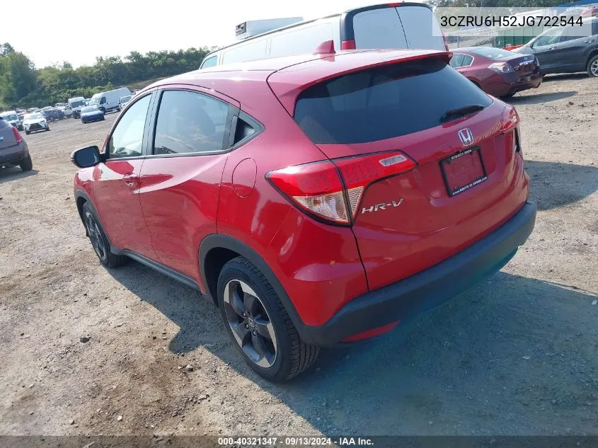 2018 Honda Hr-V Ex VIN: 3CZRU6H52JG722544 Lot: 40321347