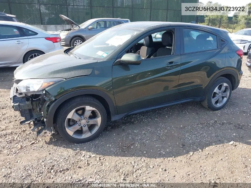 3CZRU6H34JG723922 2018 Honda Hr-V Lx