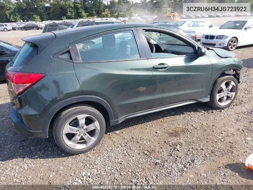 3CZRU6H34JG723922 2018 Honda Hr-V Lx