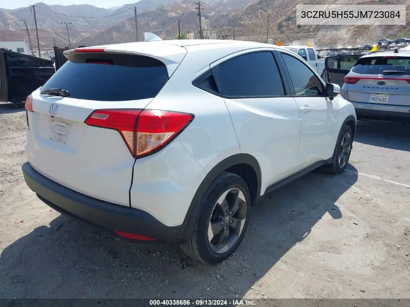 2018 Honda Hr-V Ex VIN: 3CZRU5H55JM723084 Lot: 40338686