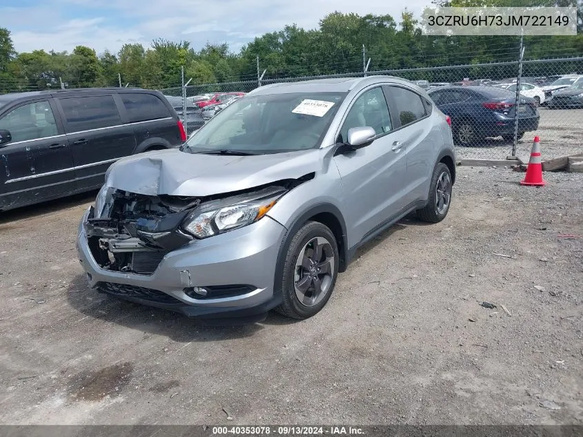 3CZRU6H73JM722149 2018 Honda Hr-V Ex-L