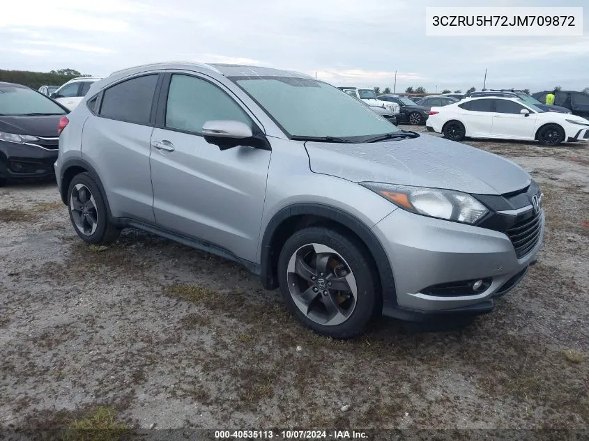 2018 Honda Hr-V Ex-L VIN: 3CZRU5H72JM709872 Lot: 40535113