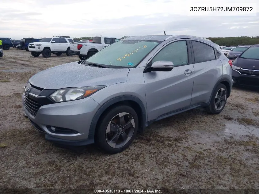 2018 Honda Hr-V Ex-L VIN: 3CZRU5H72JM709872 Lot: 40535113