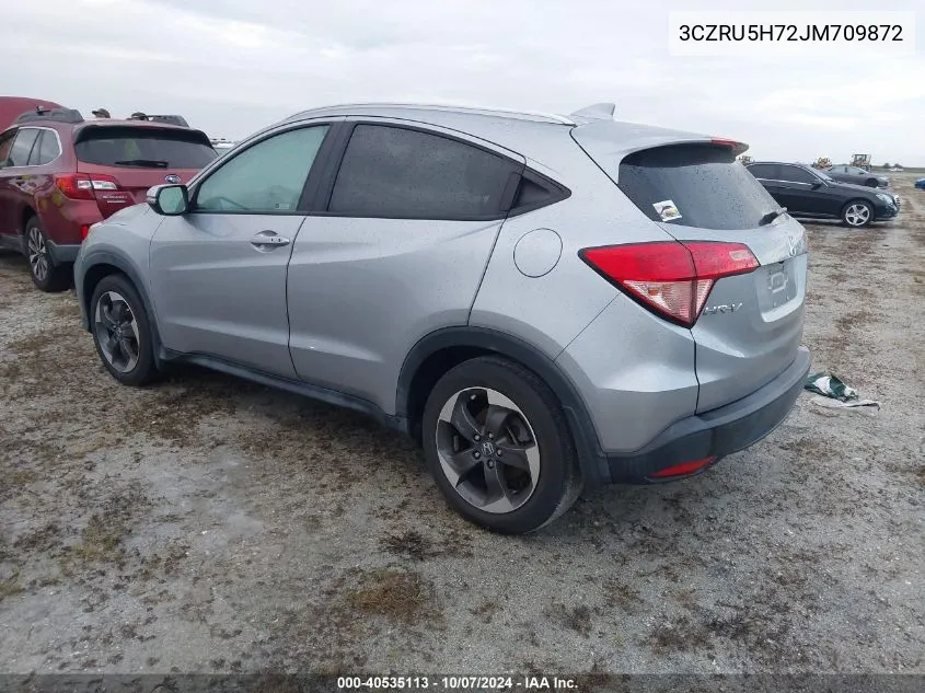 2018 Honda Hr-V Ex-L VIN: 3CZRU5H72JM709872 Lot: 40535113