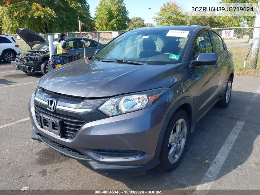 2018 Honda Hr-V Lx VIN: 3CZRU6H39JG719624 Lot: 40545345