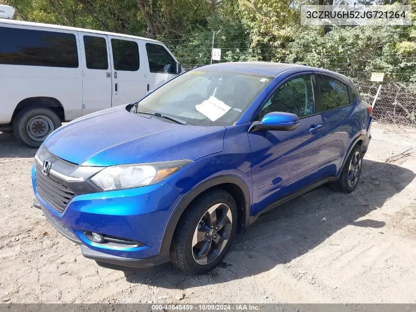 2018 Honda Hr-V Ex VIN: 3CZRU6H52JG721264 Lot: 40545459