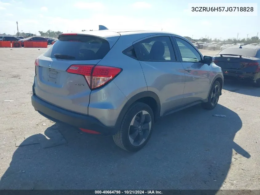 2018 Honda Hr-V Ex VIN: 3CZRU6H57JG718828 Lot: 40664798