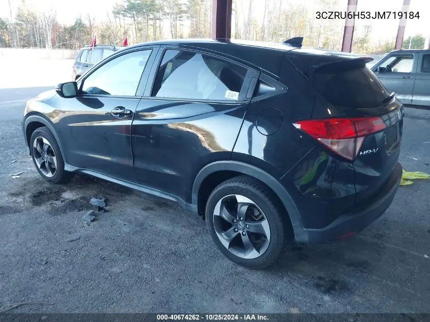 2018 Honda Hr-V Ex VIN: 3CZRU6H53JM719184 Lot: 40674262