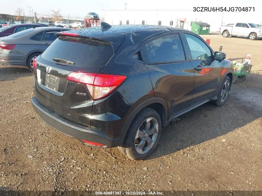 2018 Honda Hr-V Ex VIN: 3CZRU6H54JG704871 Lot: 40697397