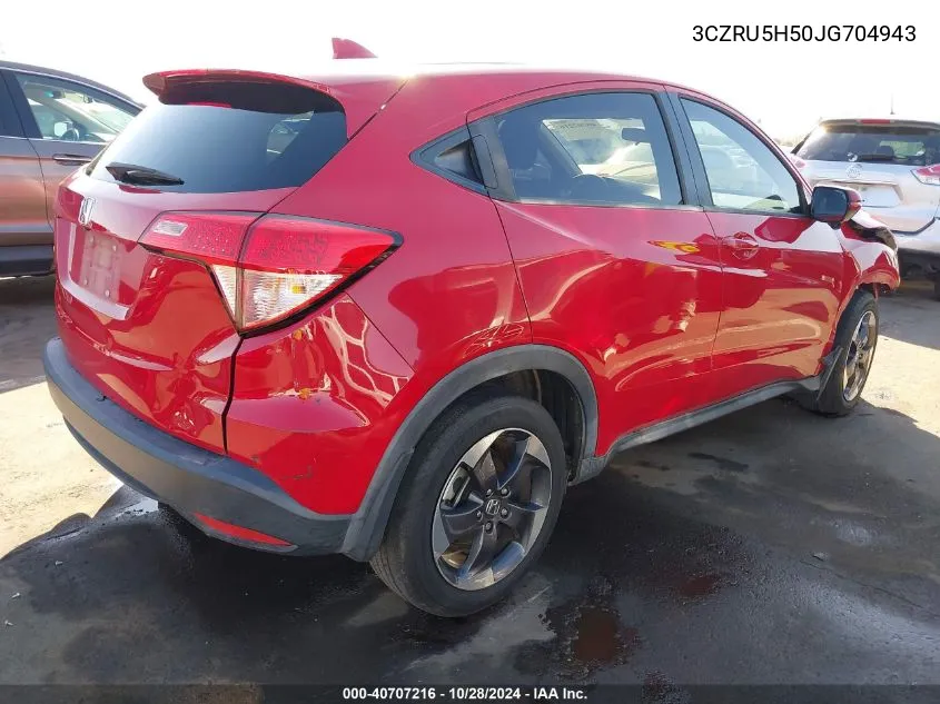 3CZRU5H50JG704943 2018 Honda Hr-V Ex