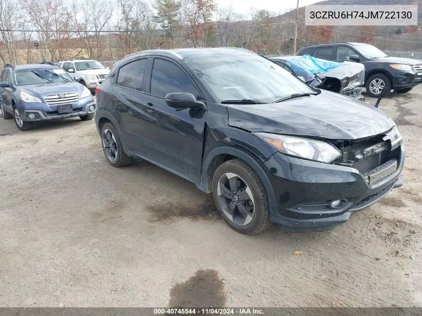 3CZRU6H74JM722130 2018 Honda Hr-V Ex-L