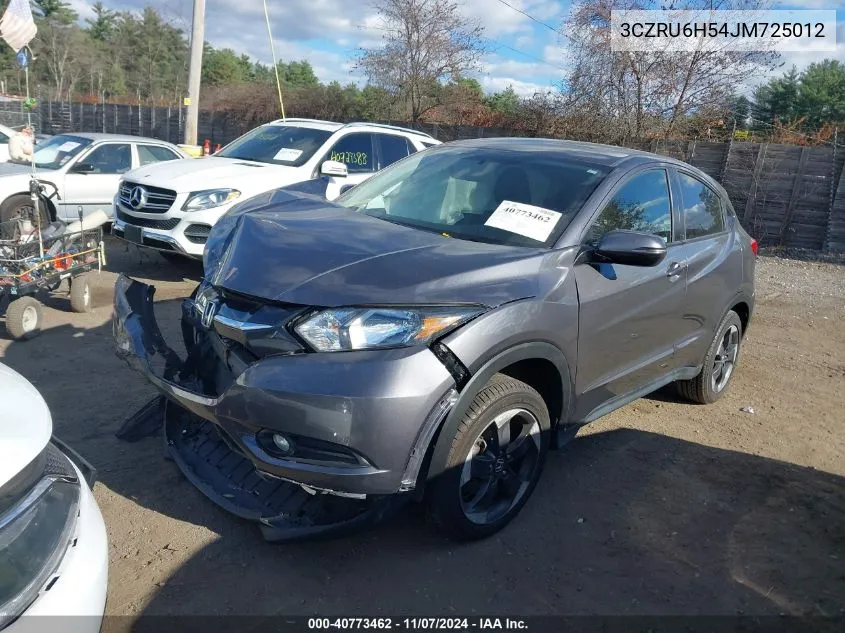 2018 Honda Hr-V Ex VIN: 3CZRU6H54JM725012 Lot: 40773462