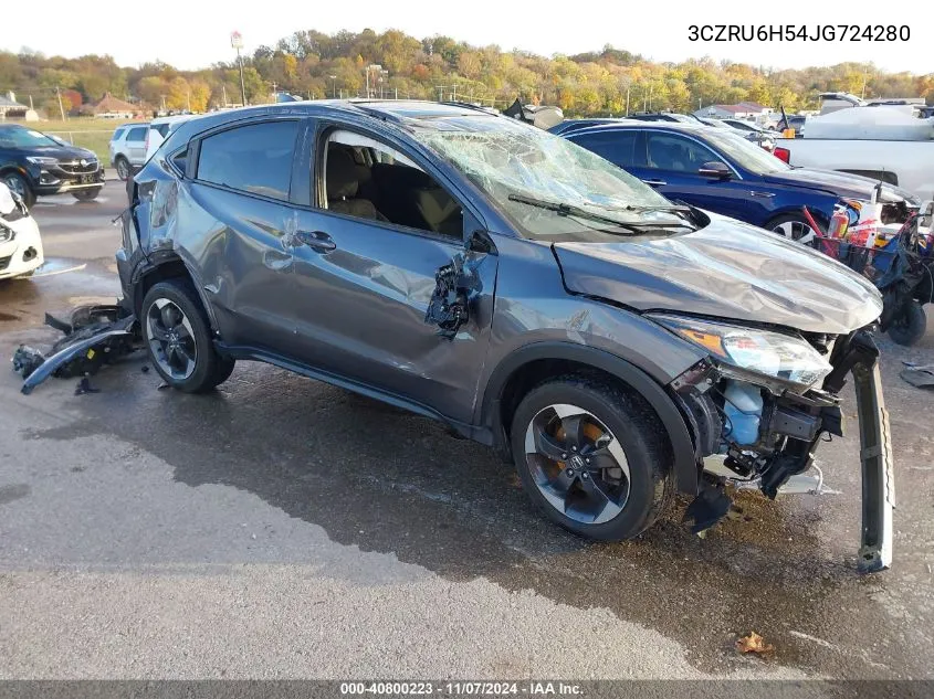 2018 Honda Hr-V Ex VIN: 3CZRU6H54JG724280 Lot: 40800223