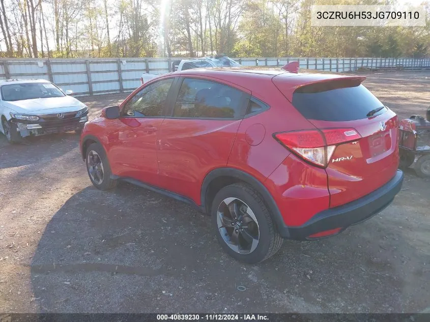 2018 Honda Hr-V Ex VIN: 3CZRU6H53JG709110 Lot: 40839230