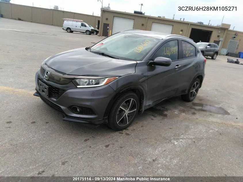 2019 Honda Hr-V Sport VIN: 3CZRU6H28KM105271 Lot: 20175114