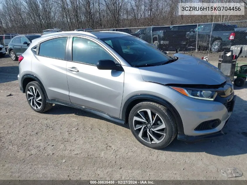 2019 Honda Hr-V Sport VIN: 3CZRU6H15KG704456 Lot: 38835458