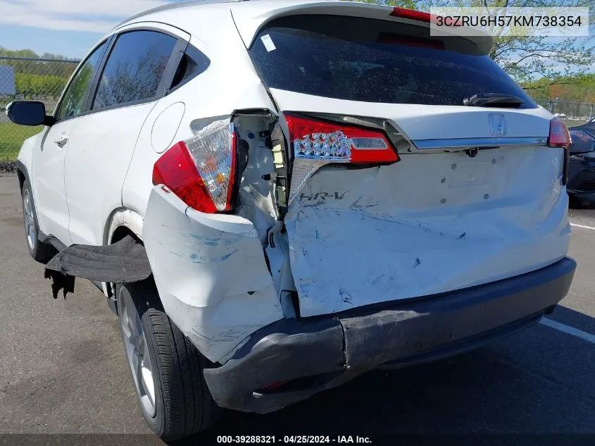 3CZRU6H57KM738354 2019 Honda Hr-V Ex