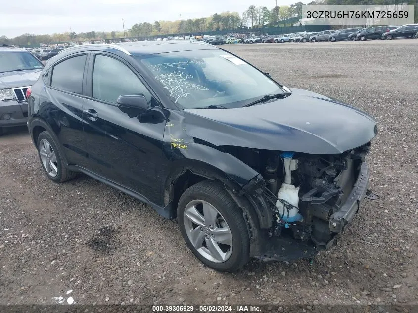 3CZRU6H76KM725659 2019 Honda Hr-V Ex-L