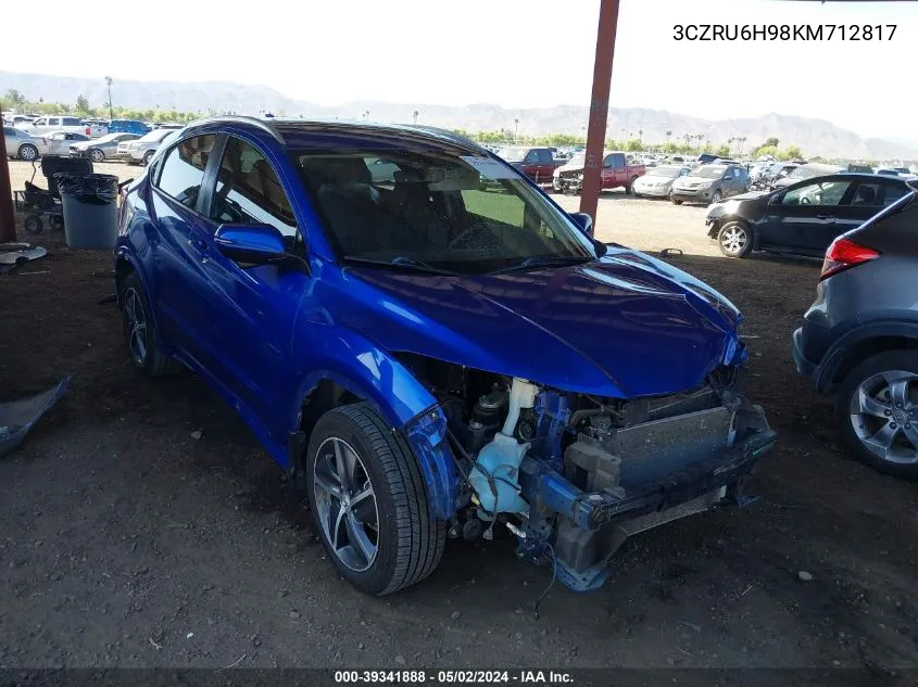 3CZRU6H98KM712817 2019 Honda Hr-V Touring