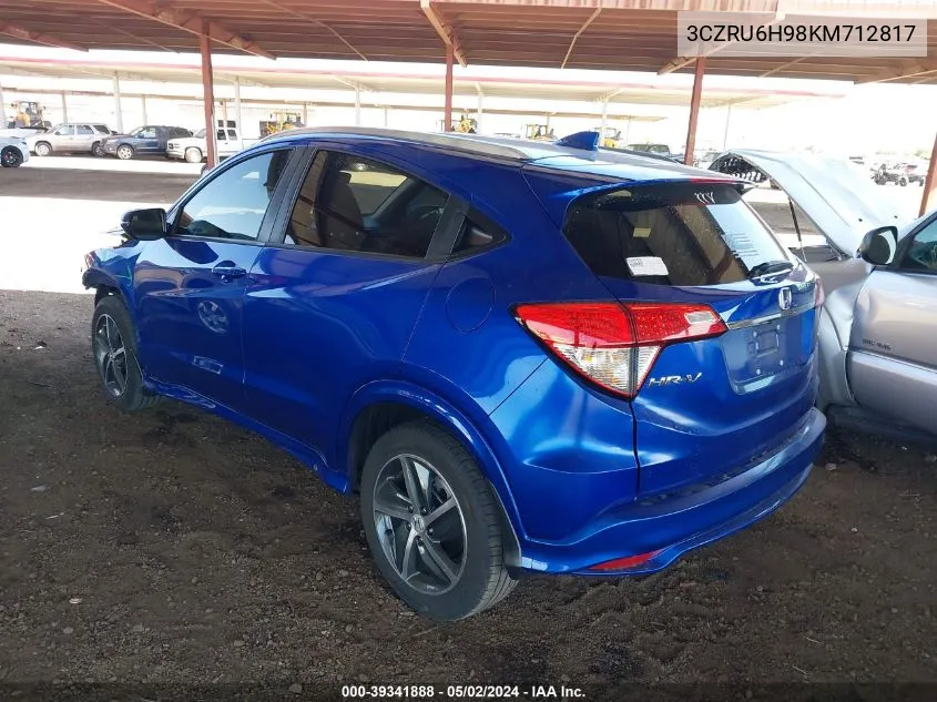 3CZRU6H98KM712817 2019 Honda Hr-V Touring