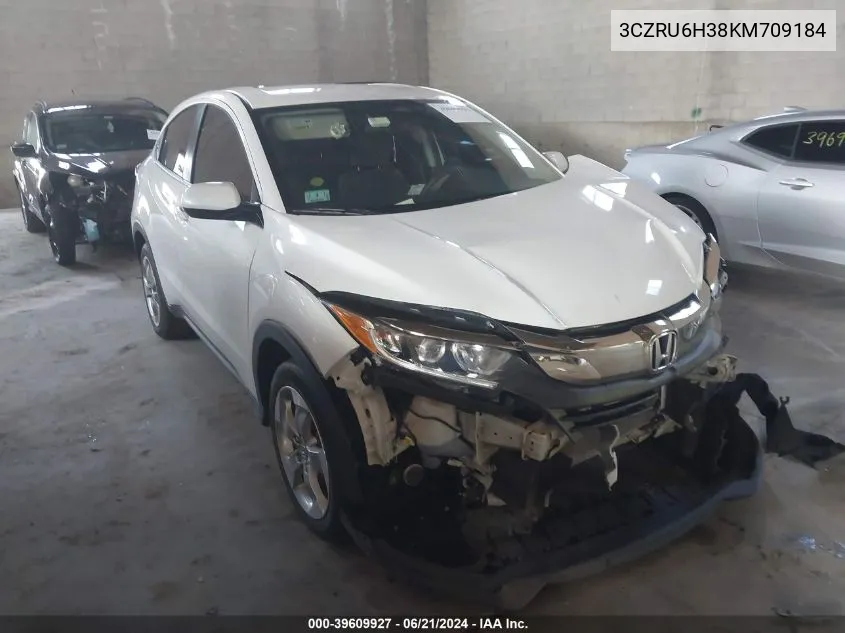 2019 Honda Hr-V Lx VIN: 3CZRU6H38KM709184 Lot: 39609927