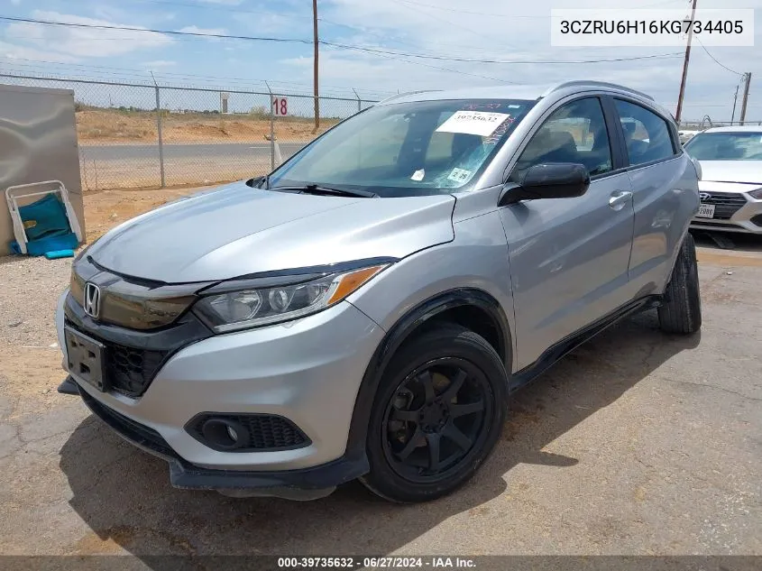 3CZRU6H16KG734405 2019 Honda Hr-V Sport