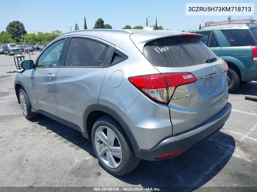 3CZRU5H73KM718713 2019 Honda Hr-V Ex-L