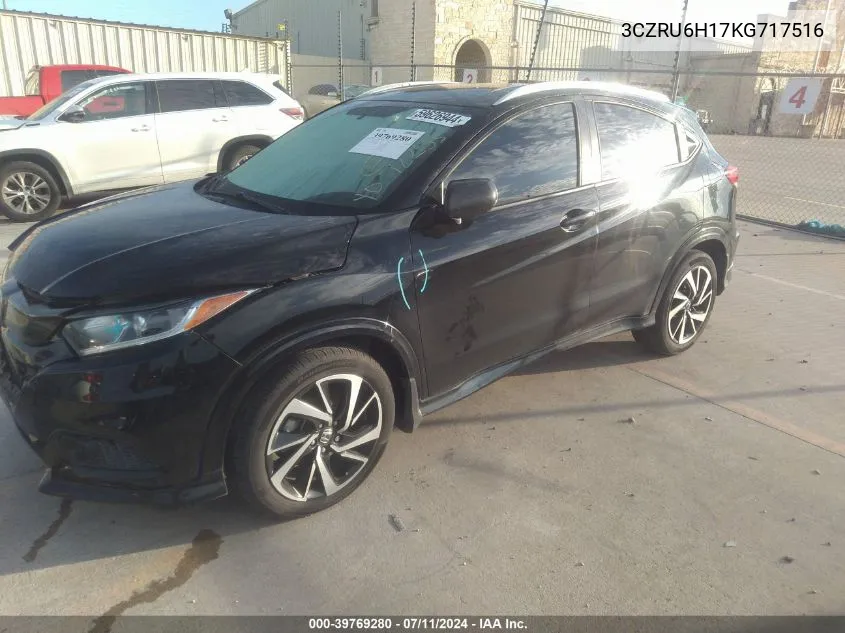 3CZRU6H17KG717516 2019 Honda Hr-V Sport