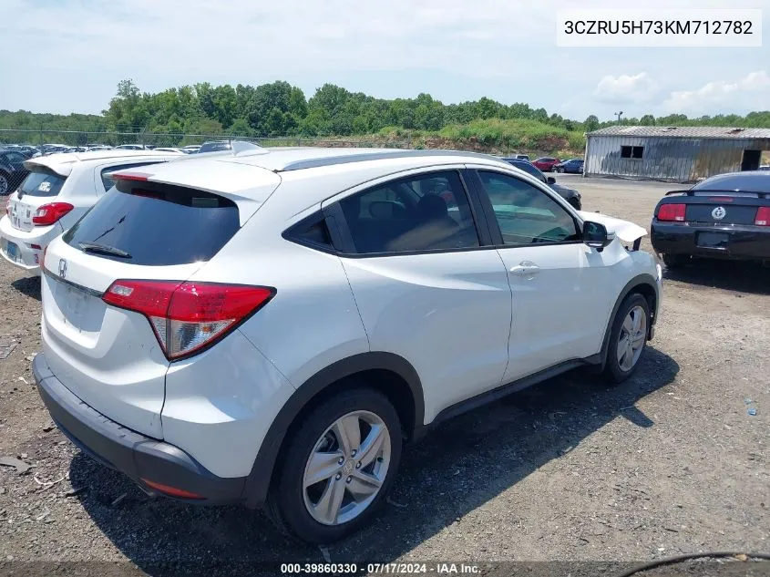 3CZRU5H73KM712782 2019 Honda Hr-V Ex-L