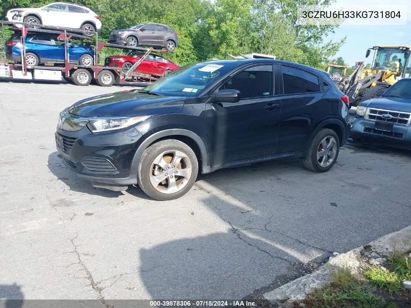 3CZRU6H33KG731804 2019 Honda Hr-V Lx