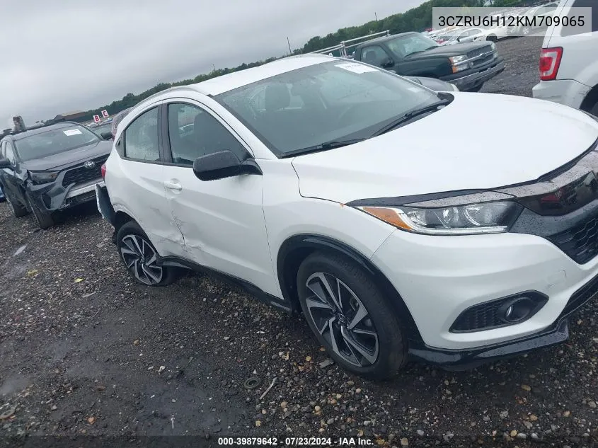 2019 Honda Hr-V Sport VIN: 3CZRU6H12KM709065 Lot: 39879642