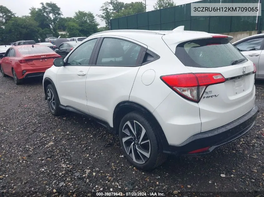 2019 Honda Hr-V Sport VIN: 3CZRU6H12KM709065 Lot: 39879642