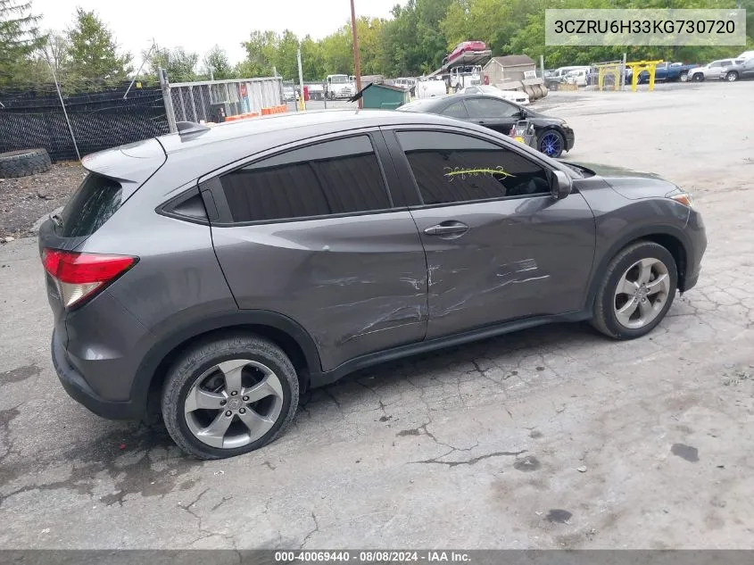 3CZRU6H33KG730720 2019 Honda Hr-V Lx