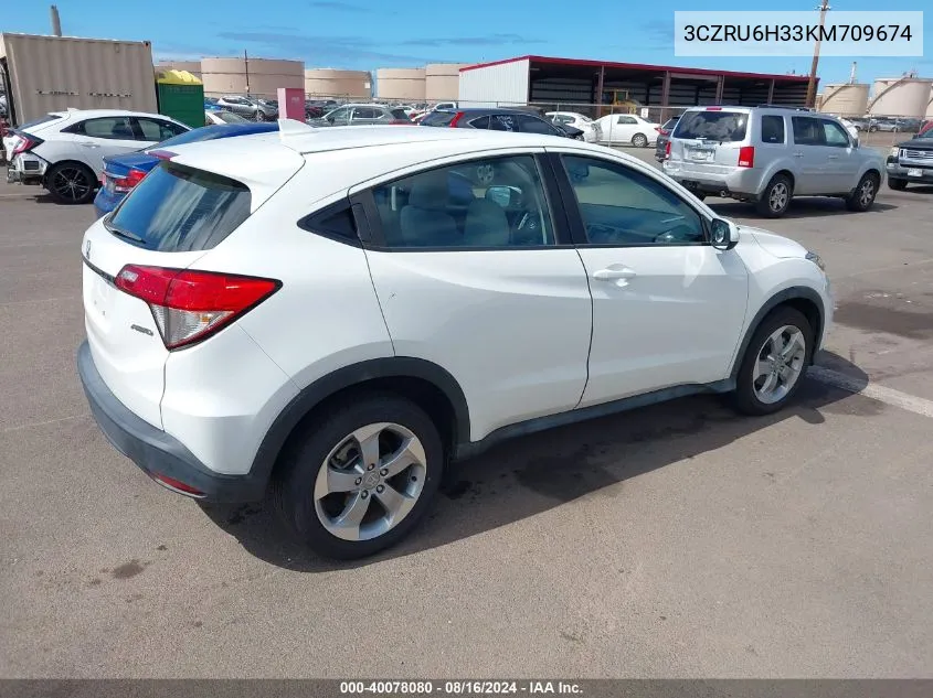 3CZRU6H33KM709674 2019 Honda Hr-V Lx