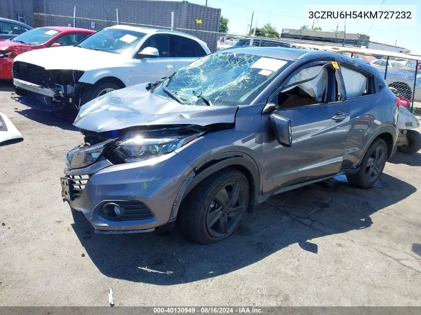 3CZRU6H54KM727232 2019 Honda Hr-V Ex