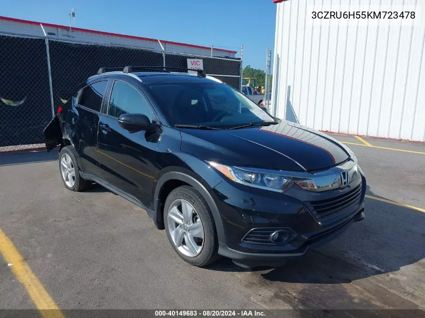 3CZRU6H55KM723478 2019 Honda Hr-V Ex