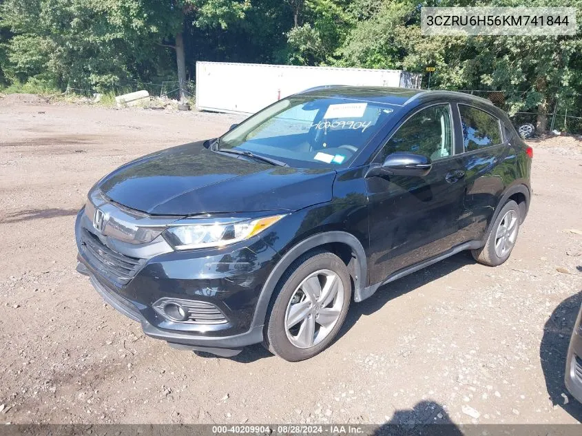 2019 Honda Hr-V Ex VIN: 3CZRU6H56KM741844 Lot: 40209904