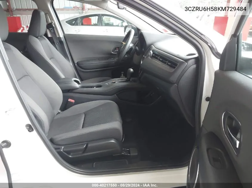 3CZRU6H58KM729484 2019 Honda Hr-V Ex