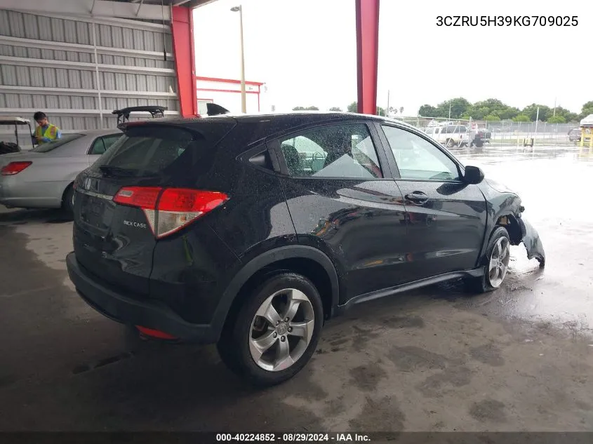 3CZRU5H39KG709025 2019 Honda Hr-V Lx