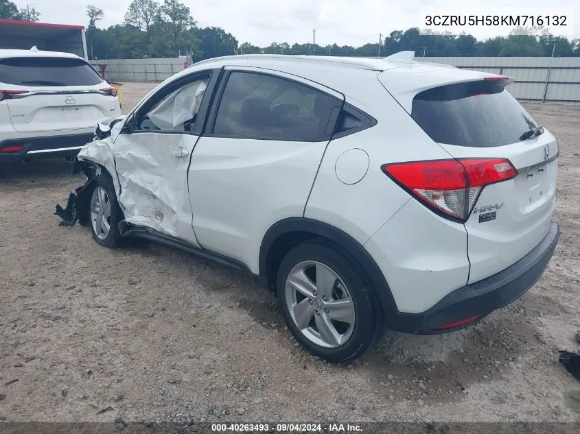 3CZRU5H58KM716132 2019 Honda Hr-V Ex