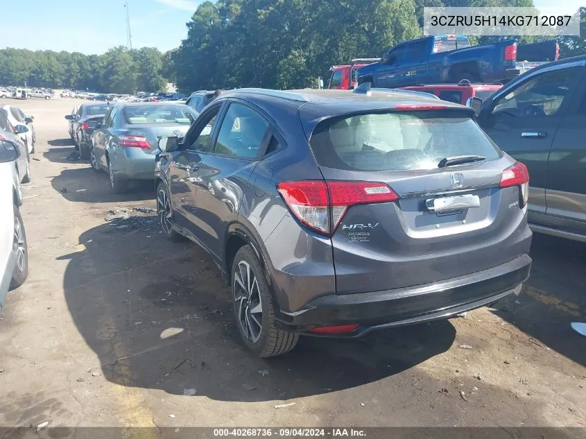 2019 Honda Hr-V Sport VIN: 3CZRU5H14KG712087 Lot: 40268736