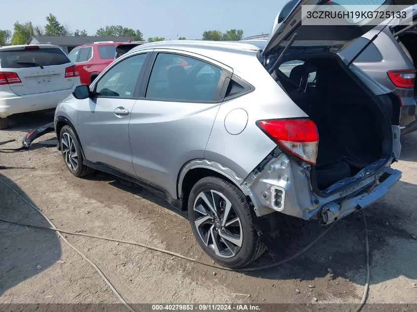 3CZRU6H19KG725133 2019 Honda Hr-V Sport